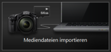 Mediendateien importieren